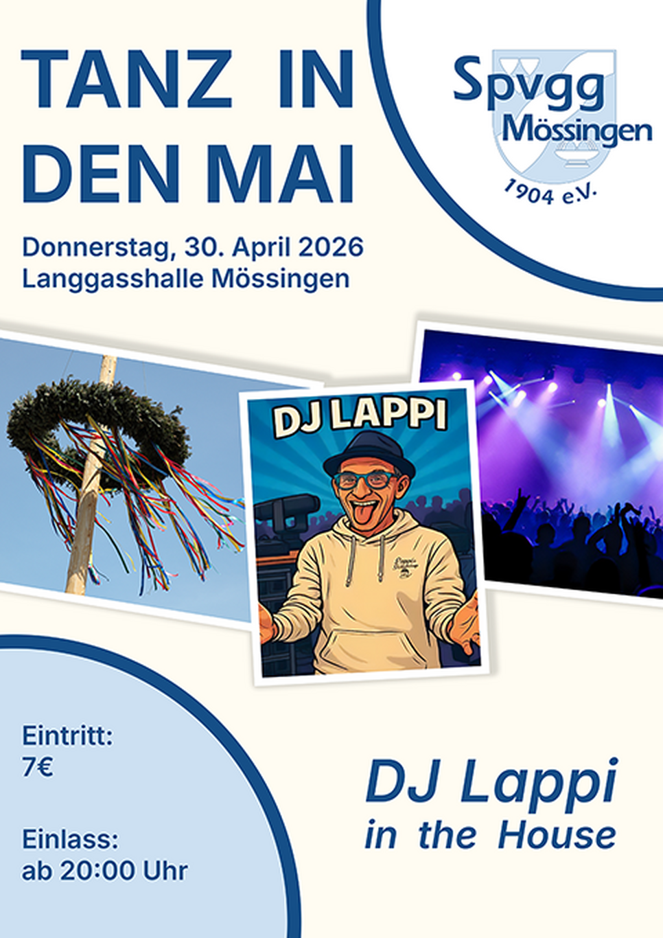 Plakat Tanz in den Mai 2026
