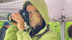 Herr Brunner hält seit Beginn an die eindrucksvollen Bilder fest von vielen Begeisterten beim sporteln.